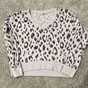 Michael Stars V Neck Sweatshirt